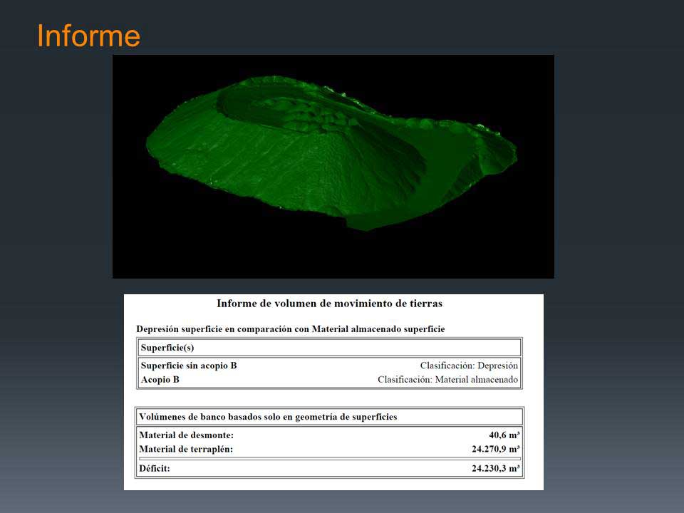 Cálculo de Volúmenes de Tierra